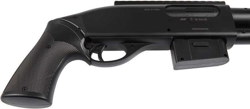 Рушниця страйкбольна ASG DiscoveryLine pump-action Spring 6 мм Black 4233866 фото