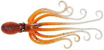 Силікон Savage Gear 3D Octopus 100mm 35.0g UV Orange/Glow (поштучно) 20318747 фото