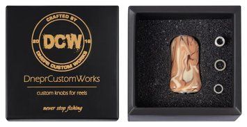 Кноб DCW-Fishing Custom Knob Polymer Brown 40770002 фото