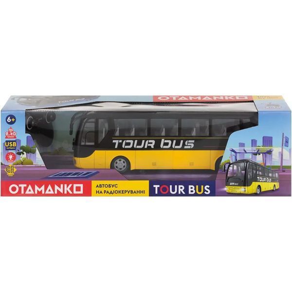 Машинка OTAMANKO Автобус на радіокеруванні TOUR BUS Жовтий 5320254 фото