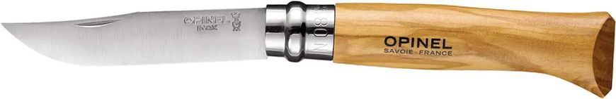 Ніж Opinel №8 VRI Inox Olive 2047816 фото