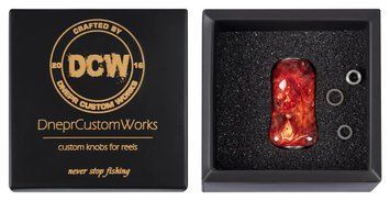 Кноб DCW-Fishing Custom Knob Wood Red 40770004 фото