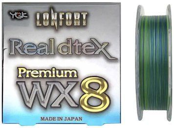 Шнур YGK Lonfort Real DTex X8 90m (мультиколор) #0.4/12lb 1826745 фото
