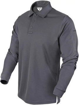 Теніска поло Condor-Clothing Long Sleeve Performance Tactical Polo M Graphite 28319 фото