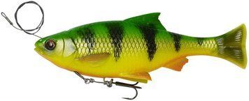 Силікон Savage Gear 4D Line Thru Pulse Tail Roach SS 180mm 90.0g Firetiger (поштучно) 20318782 фото