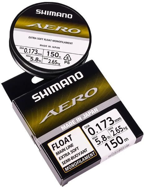 Леска Shimano Aero Float Line 150m 0.155mm 4.7lb/2.14kg 149821 фото