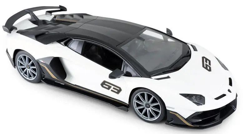 Машинка Rastar Lamborghini Aventador SVJ (96070) на радіокеруванні. 1:14. Білий 36901 фото