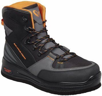 Ботинки забродные Savage Gear SG8 Felt Wading Boot 44/9.5 MN Black/Orange 24705387 фото