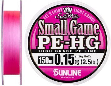 Шнур Sunline Small Game PE-HG 150м #0.15/0.069mm 2.5lb/1.2kg 154398 фото