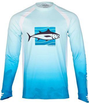 Реглан Favorite Basic Jersey Tuna L Блакитний 22831 фото