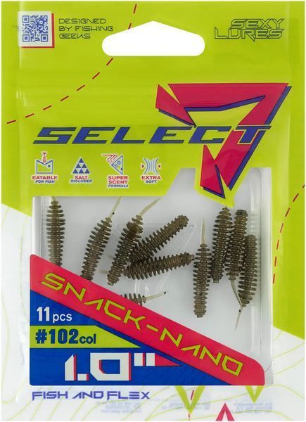 Силикон Select Snack Nano 1" #102 (11 шт/уп) 18708628 фото