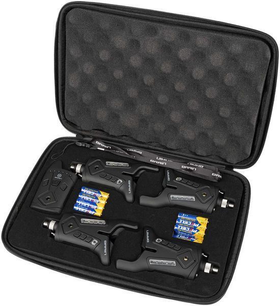 Набор сигнализаторов Brain Wireless Bite Alarm F-1 4+1 1168265 фото