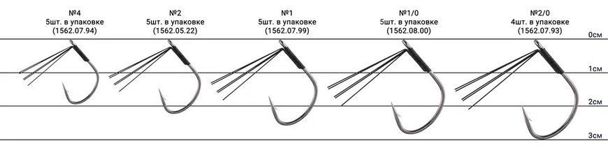 Гачок Decoy Worm220 Cover Finesse HD #2/0 (4 шт/уп) 15620793 фото