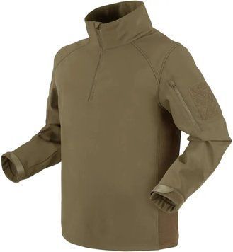 Куртка Condor-Clothing Patrol 1/4 Zip Soft Shell XL Tan 14646093 фото
