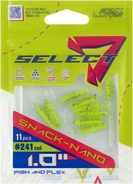 Силикон Select Snack Nano 1" #241 (11 шт/уп) 18708633 фото