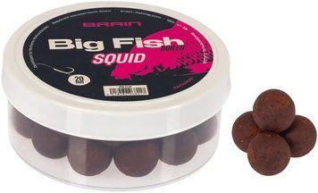 Бойлы вареные Brain Big Fish Squid (Кальмар) 20mm 18582268 фото