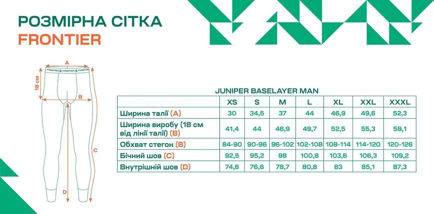 Термоштани Frontier Juniper XS merino/bamboo Marine 4321637 фото