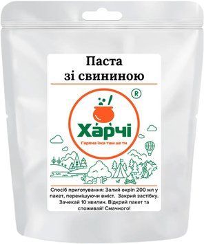 Сушена їжа Харчі паста зі свининою 7930017 фото