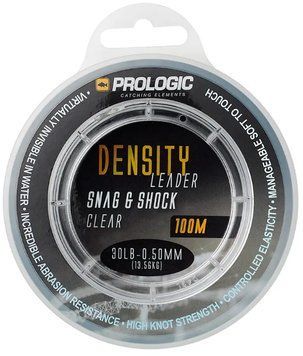 Шоклидер Prologic Density Snag & Shock Leader 100m 0.50mm 13.60kg 30lbs Clear 20079 фото