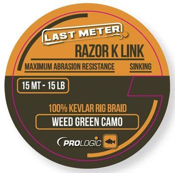 Поводковый материал Prologic Razor K Link 15m 40lbs 19535 фото