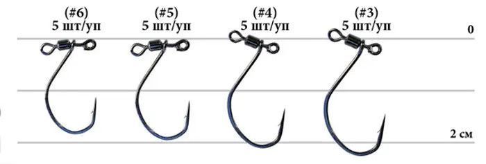 Гачок Decoy Worm123 DS Hook Masubari #6 (5 шт/уп) 15620189 фото