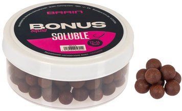 Бойлы растворимые Brain Bonus Squid (Кальмар) 12+14mm 190g 18582256 фото