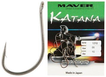 Гачок Maver Katana 1210A №12 (15шт/уп) 13003663 фото
