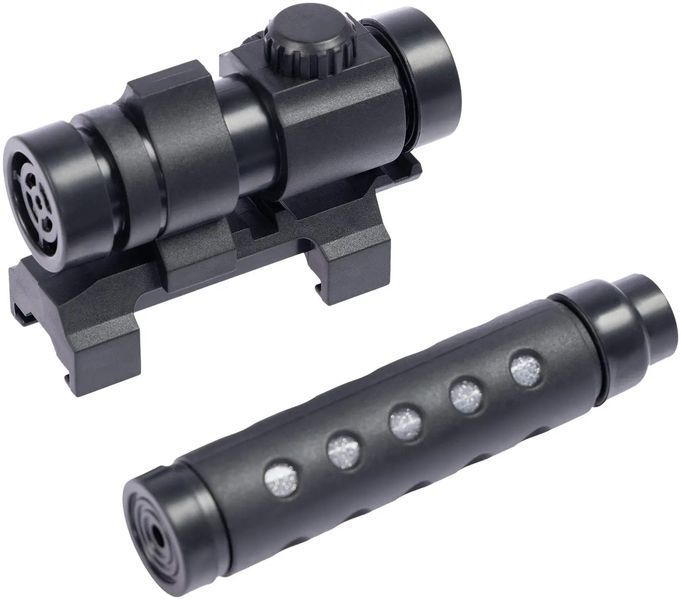 Автомат світло-звуковий ZIPP Toys HK MP7 Чорний 5320120 фото