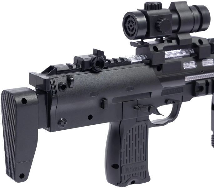Автомат світло-звуковий ZIPP Toys HK MP7 Чорний 5320120 фото
