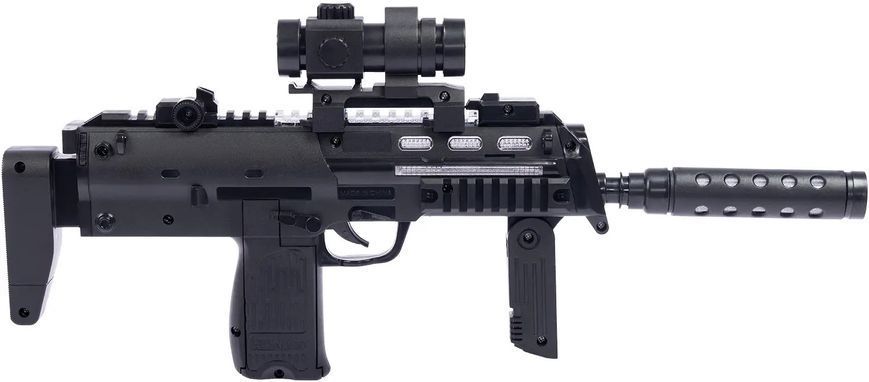 Автомат світло-звуковий ZIPP Toys HK MP7 Чорний 5320120 фото