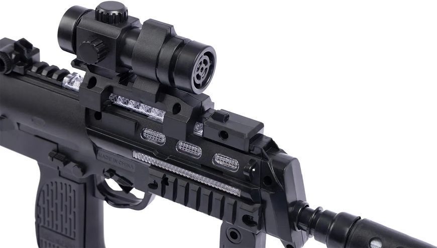 Автомат світло-звуковий ZIPP Toys HK MP7 Чорний 5320120 фото
