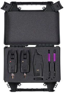 Набор сигнализаторов Korum KBI-R 2-rod Alarm Presentation Set 92651 фото