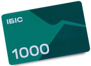 Подарочный сертификат "ИБИС" на сумму 1000 грн 164727 фото