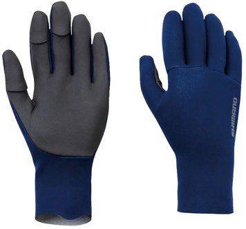 Перчатки Shimano Chloroprene EXS 3 Cover Gloves M Blue 14640880 фото