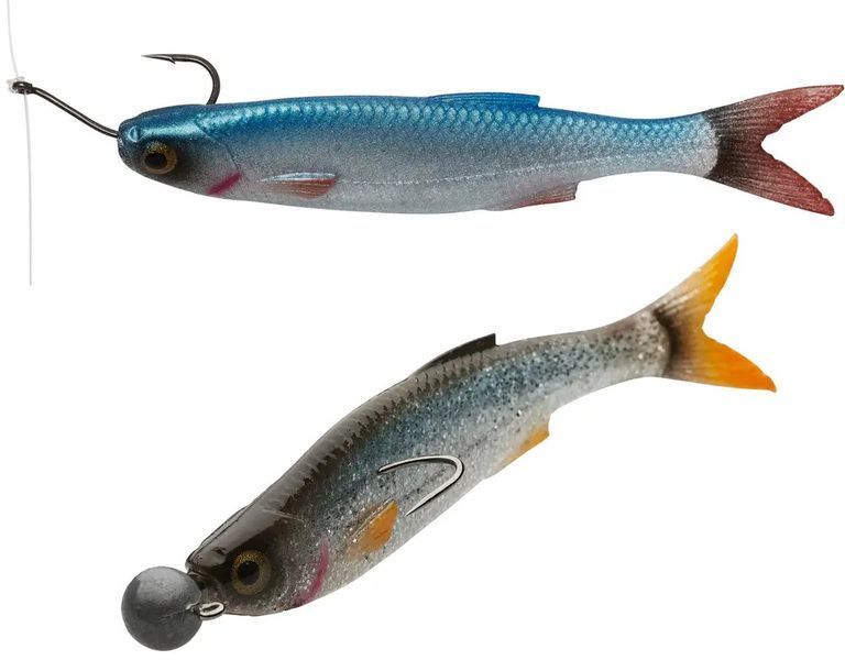 Силікон Savage Gear Craft Dying Minnow 75mm 2.0g Blue Pearl (5 шт/уп) 20318775 фото