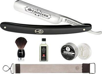 Набір для гоління Boker Stainless Black Set. Колір - чорний 23730903 фото