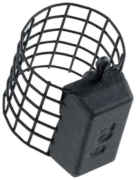 Кормушка Brain фидерная L крашенная (ц.:черный) 50g 63649 фото