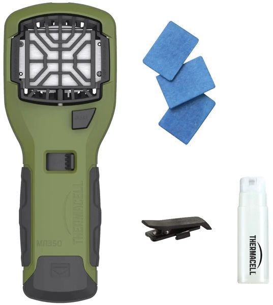 Пристрій від комарів Thermacell MR-350 Portable Mosquito Repeller Olive 110740 фото