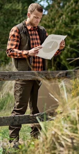 Сорочка Harkila Scandinavian L/S L Mandarin Check 17802716 фото