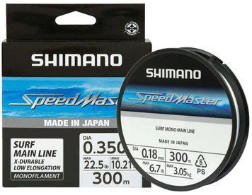 Волосінь Shimano Speedmaster Surf Mono 300m 0.25mm 5.54kg 148075 фото