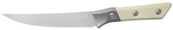 Нож Кухонный Microtech Boning Knife Stonewash Standard Titanium Bolster G-10 Ivory 14090956 фото