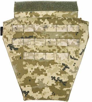 Защита паха и копчиковой зоны УкрТак с баллистическим пакетом. One size. Пиксель 29348 фото